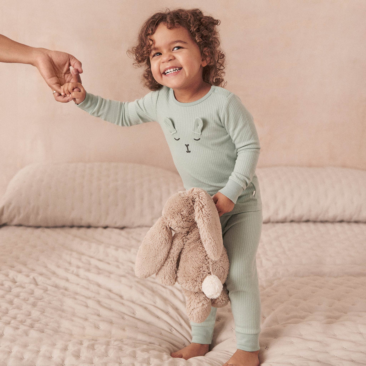 Bunny Ribbed Pyjamas