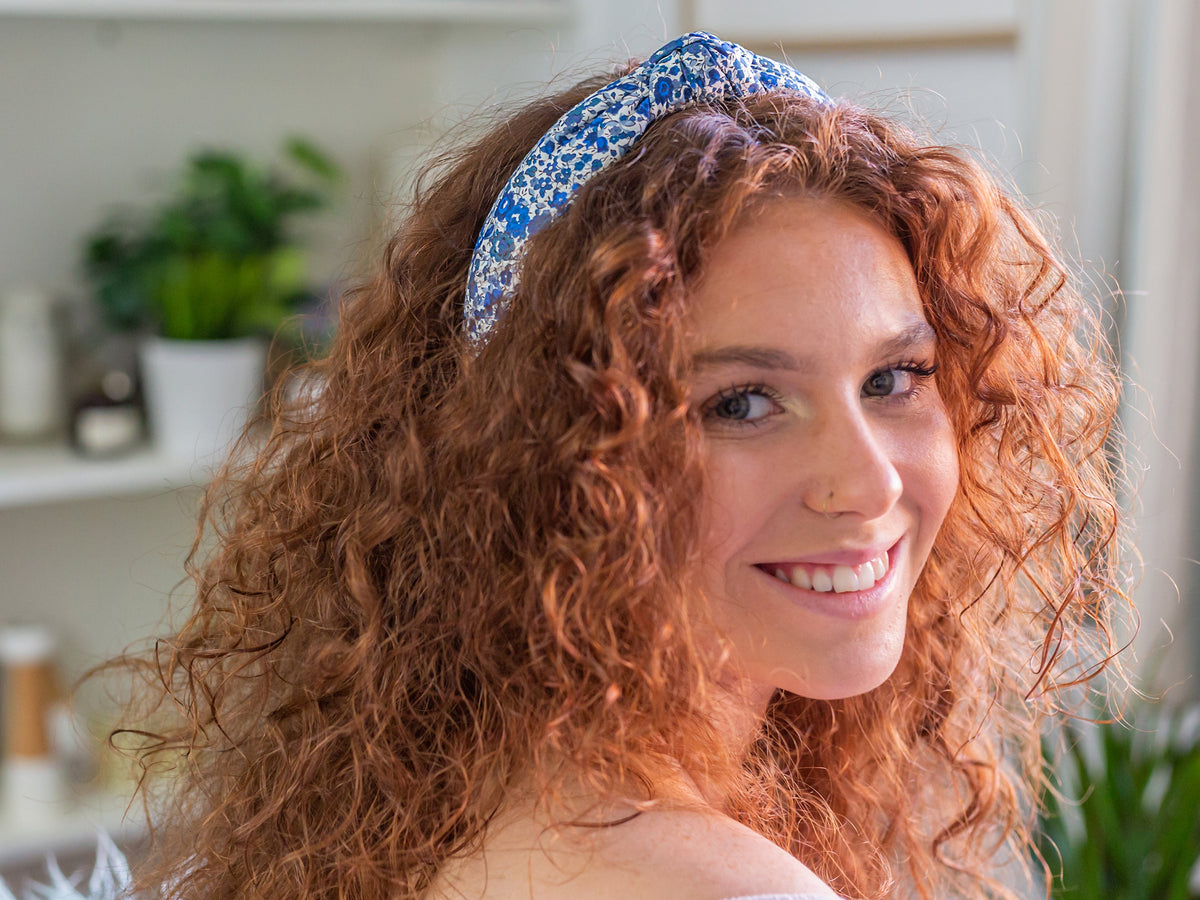 Padded Knot Headband - Liberty Emma and Georgina N Print