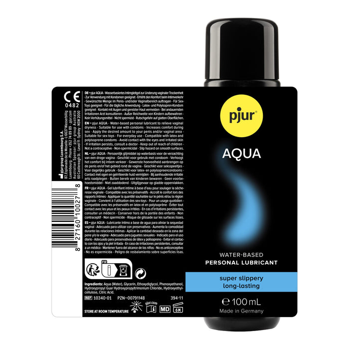 AQUA Water-Based Personal Lubricant - 250ml - | pjur - | MAD Lifestyle