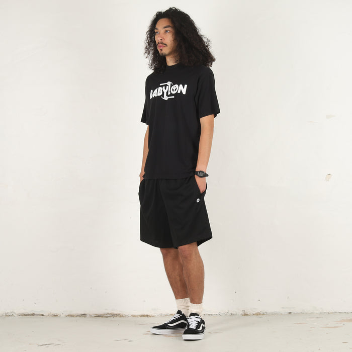 Baton T-Shirt - Jet Black