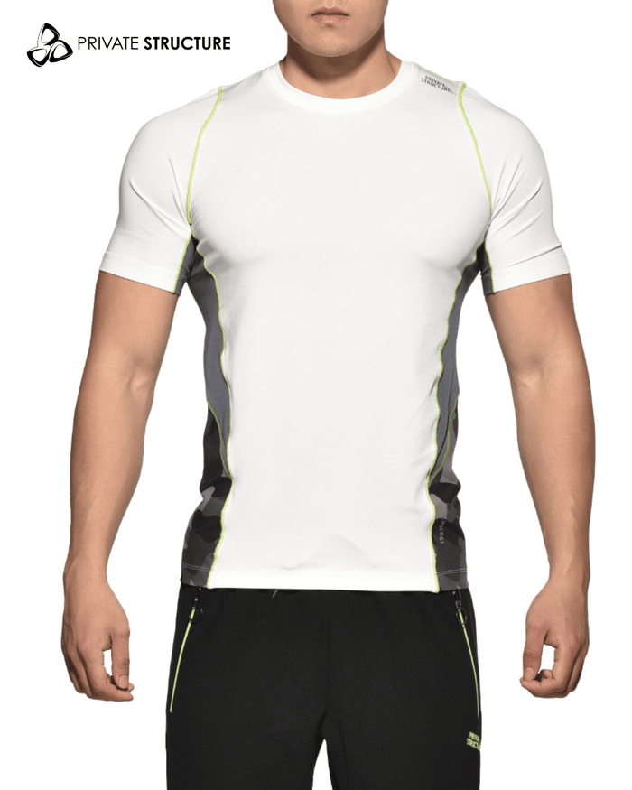 MOMENTUM High-Performance Training Tee - White - | Private Structure - | MAD Lifestyle