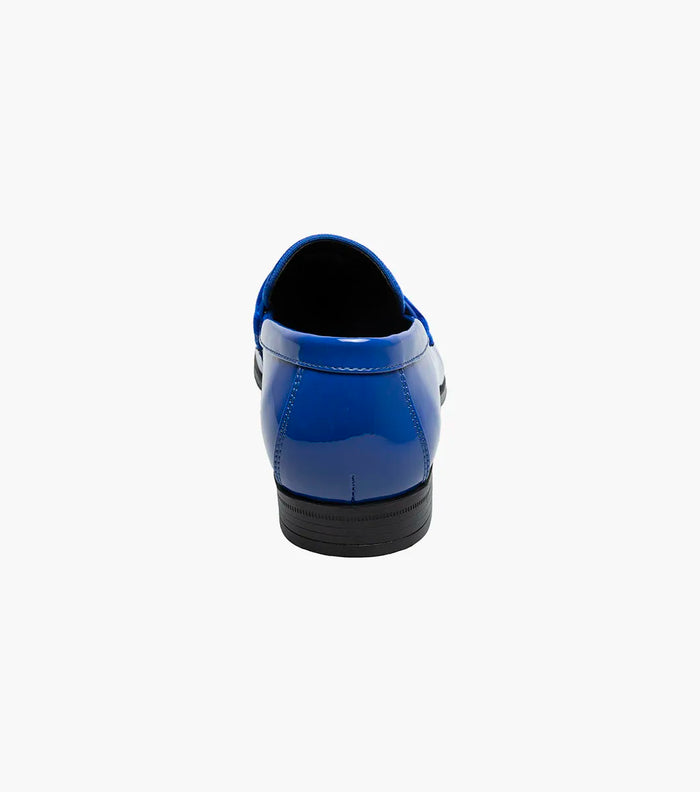 The Spratley – Royal Blue | Moc Toe Saddle Loafer – view 7 – KCT Menswear