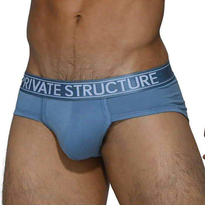 Viscose From Bamboo Contour Brief - Air Force Blue - | Private Structure - | MAD Lifestyle