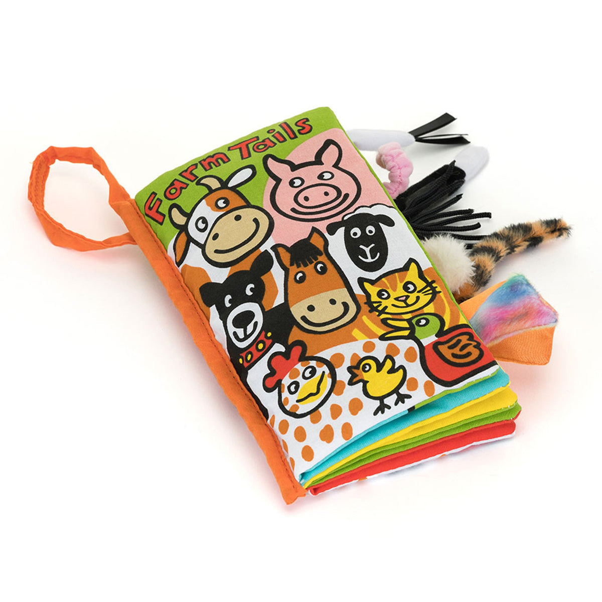 Jellycat Farm Tails Soft Activity Book