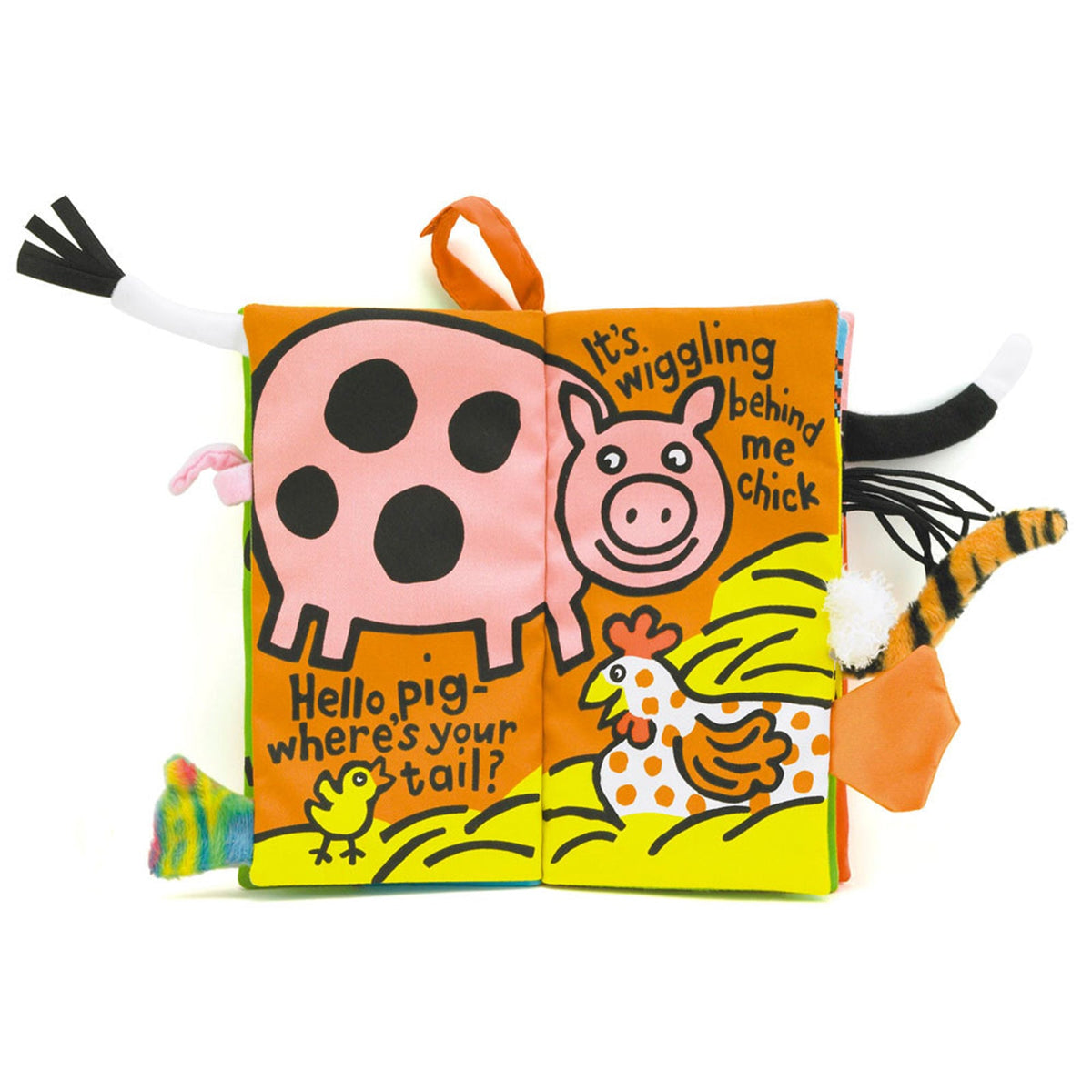 Jellycat Farm Tails Soft Activity Book