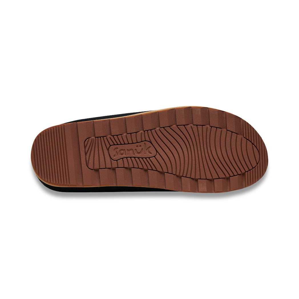 SANUK - CLOUD LOUNGER (MENS) | BLACK SUEDE