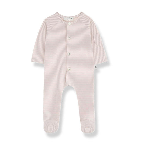 1+ In The Family Philipe Jumpsuit w/feet - Nude