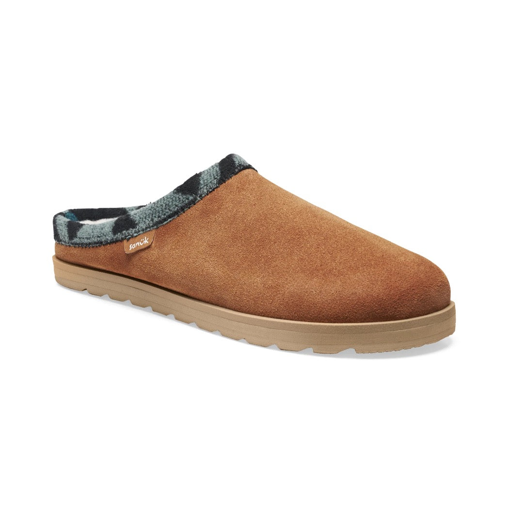 SANUK - CLOUD LOUNGER (MENS) | TAN SUEDE