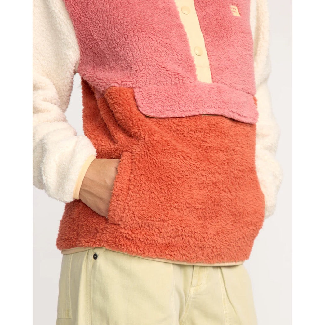 BILLABONG - SWITCHBACK PULLOVER FLEECE | KISS THE EARTH