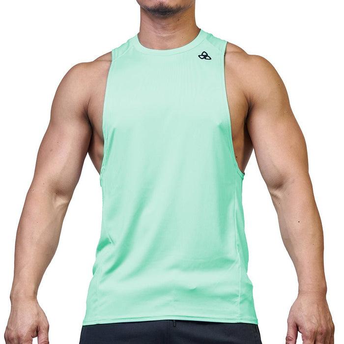 365 Dropped Armhole Sleeveless Tee - Mint - | Private Structure - | MAD Lifestyle