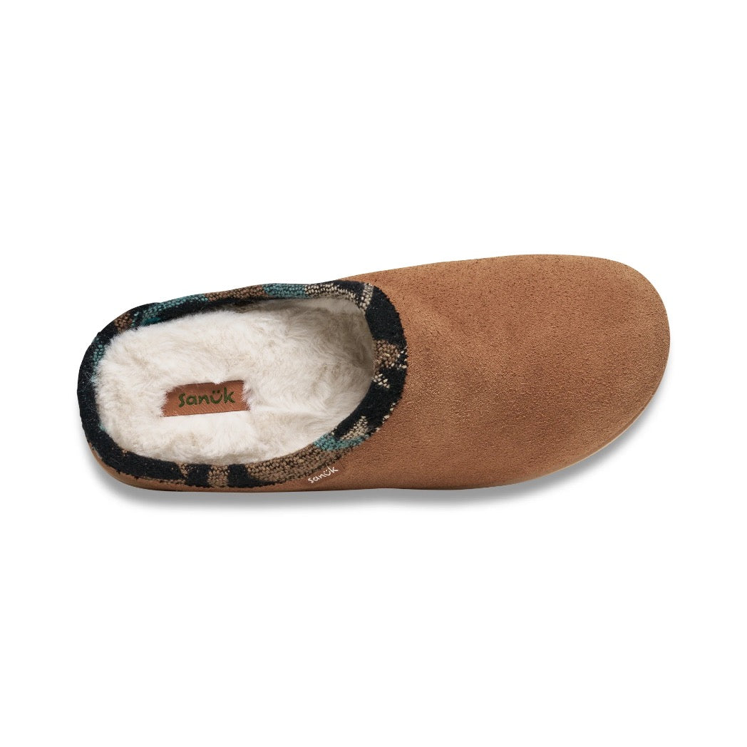 SANUK - CLOUD LOUNGER (MENS) | TAN SUEDE