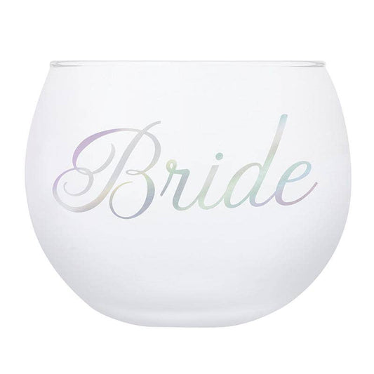 Roly Poly Glass - Bride