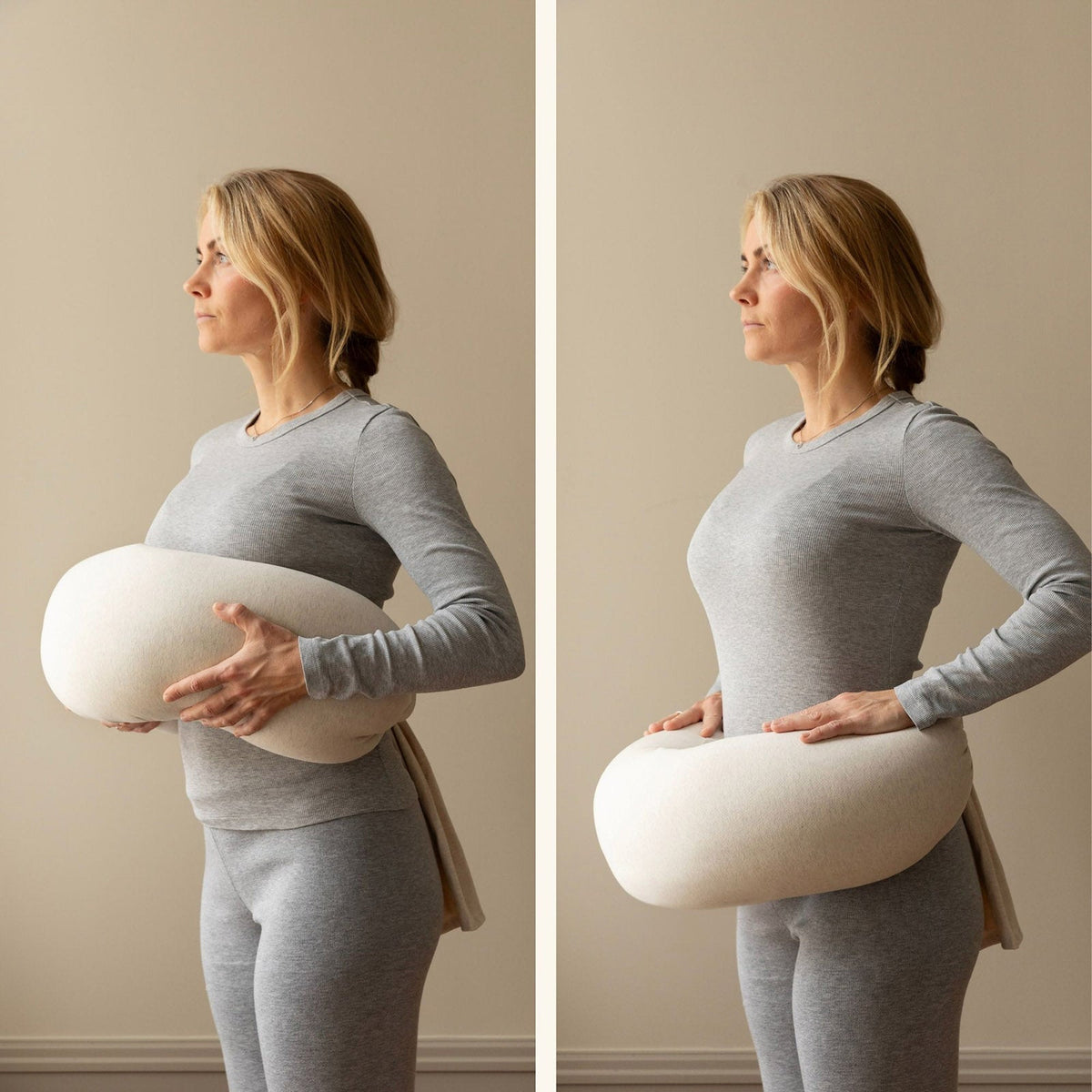 bbhugme Nursing Pillow - Soft White