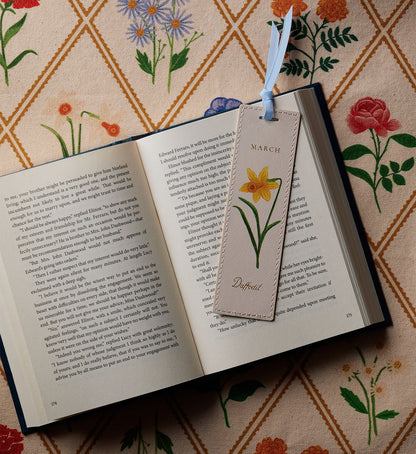 Birth Month Bookmark - March