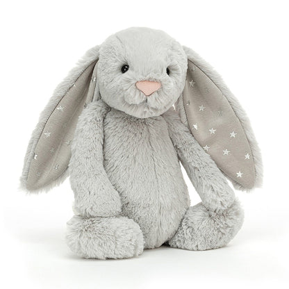 Jellycat Medium Bashful Shimmer Bunny