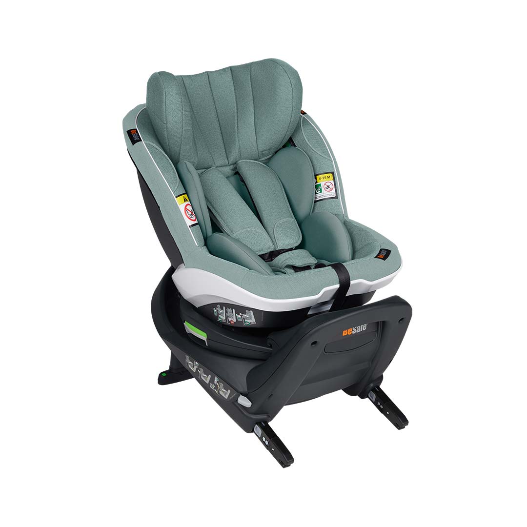 BeSafe iZi Turn i-Size Car Seat - Sea Green Melange