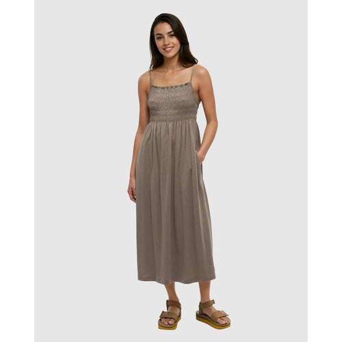 TENTREE - DRIFTWOOD DRESS | Clay