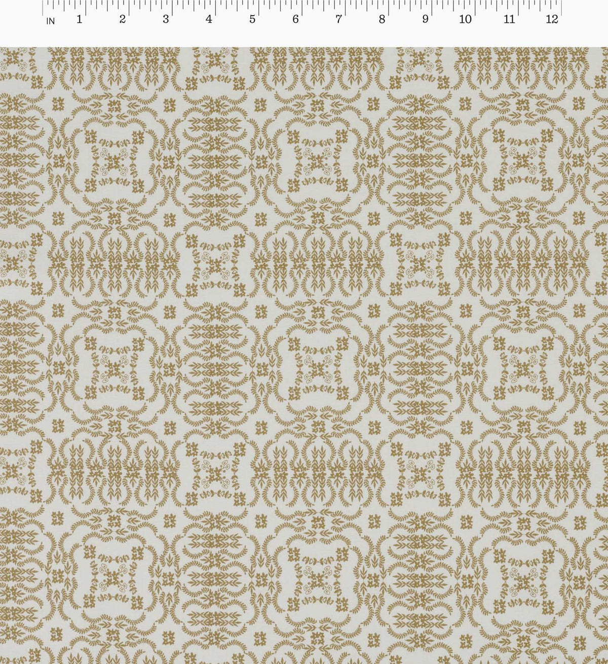Heritage Cotton Fabric - Cream