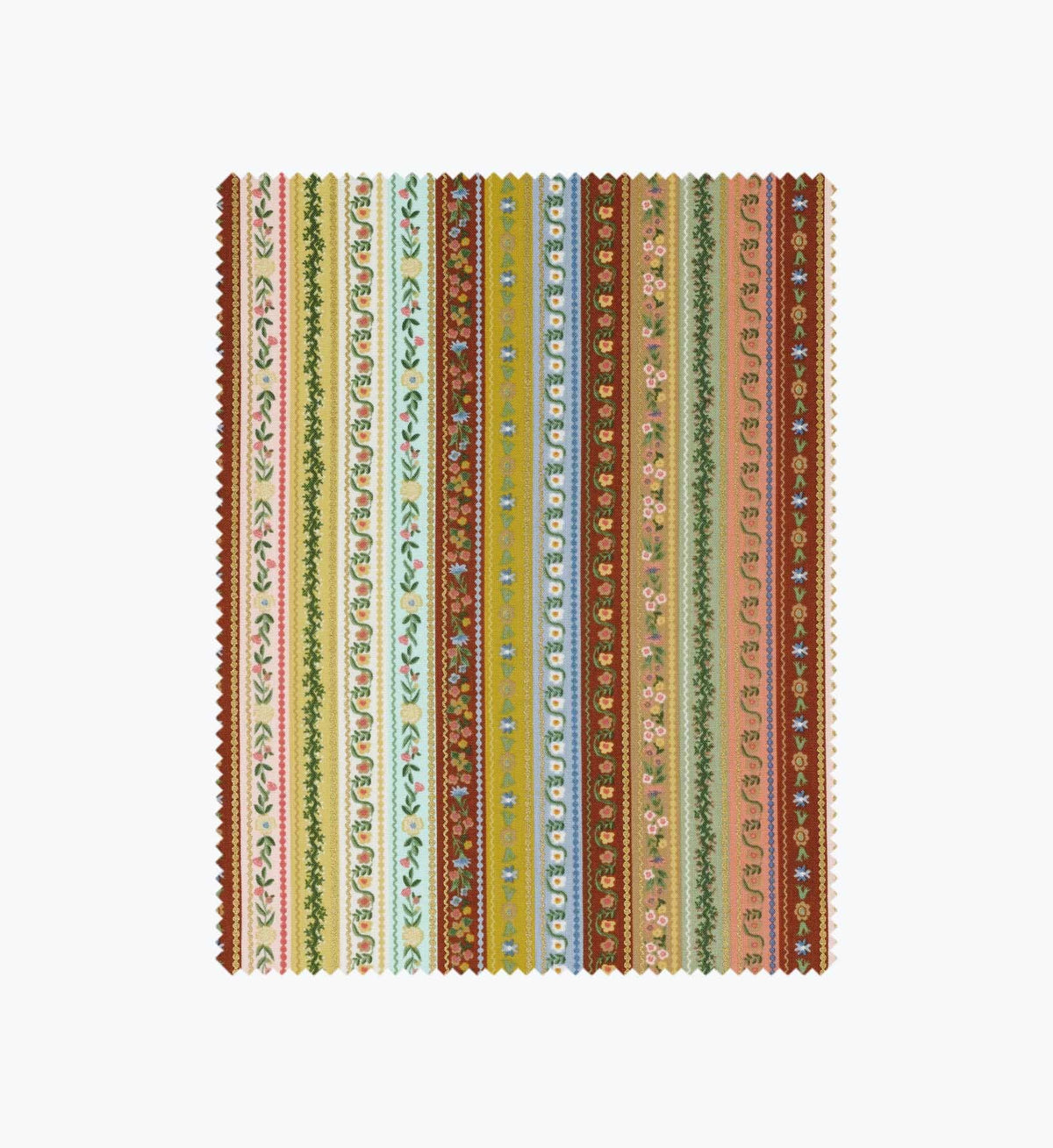 Gemma Cotton Metallic Fabric - Yellow