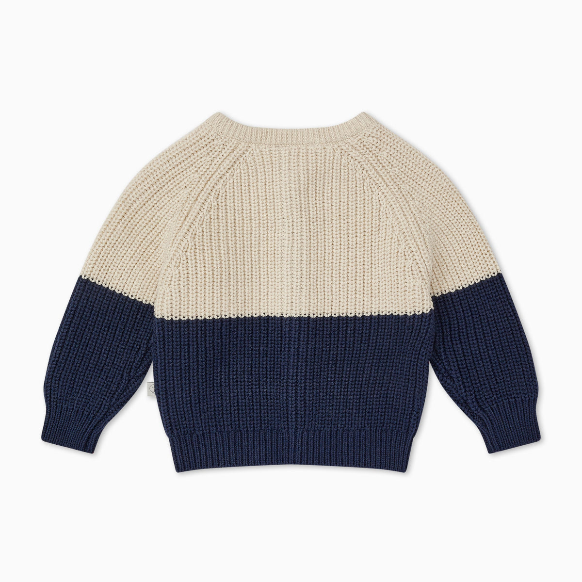 Chunky Knit Colourblock Cardigan