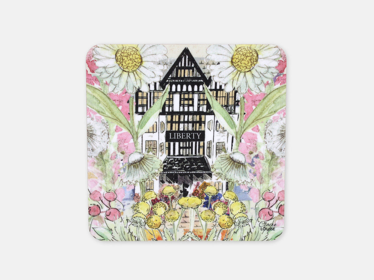 Liberty In Full Bloom Drinks Coaster