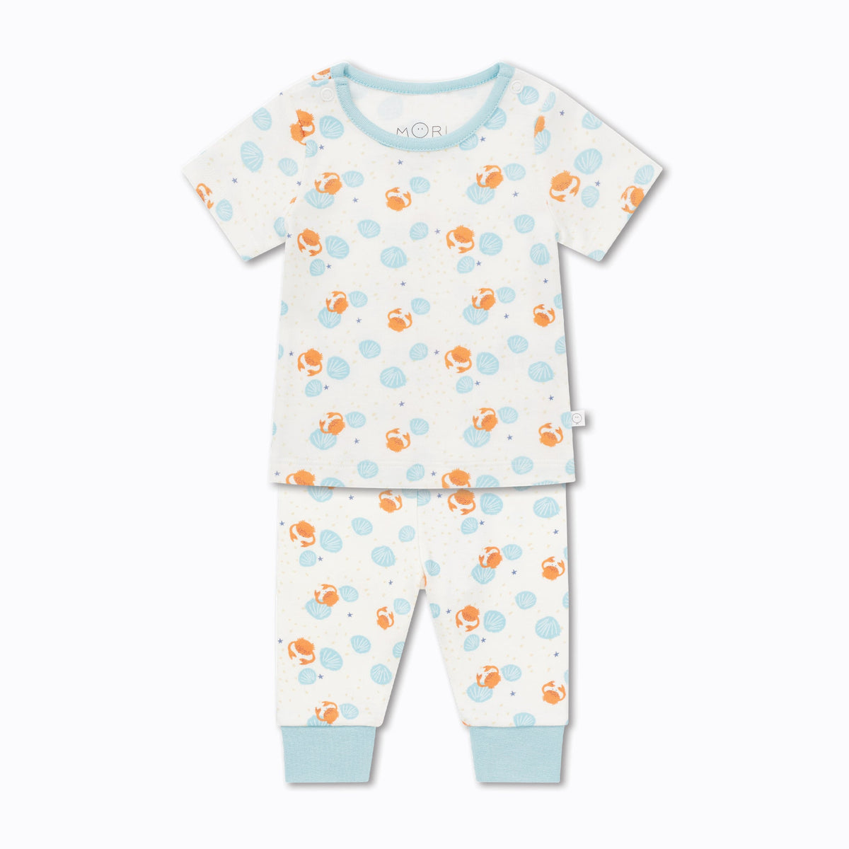Crab & Shell Short Sleeve Pyjamas
