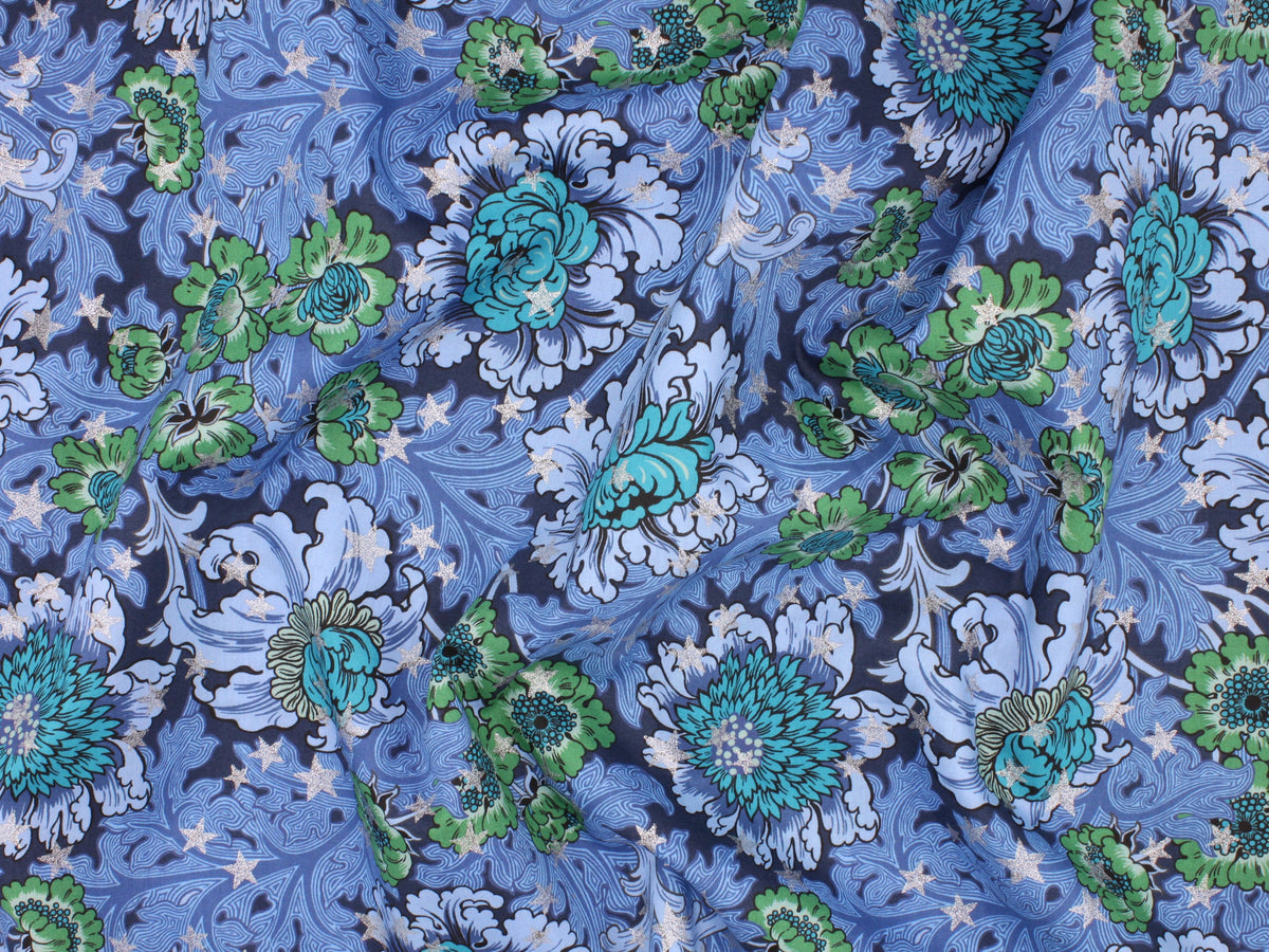 Liberty Fabrics - December Day Star C Tana Lawn™ Cotton