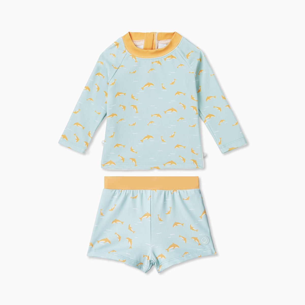 Dolphin Rash Vest & Shorts Set