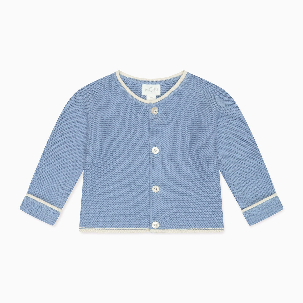 Garter Stitch Knitted Cardigan