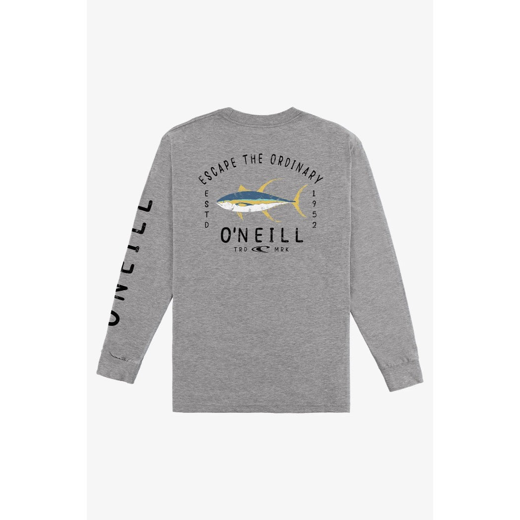 ONEILL - GRINDZ LONGSLEEVE TEE | HEATHER GREY