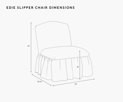 Edie Slipper Chair - Climbing Vines