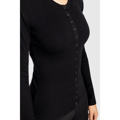 TEAMLTD - SNAP LONGSLEEVE | Black