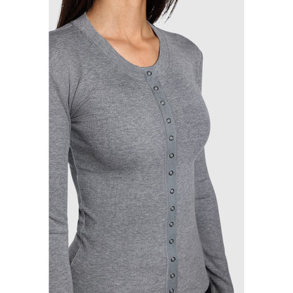 TEAMLTD - SNAP LONGSLEEVE | Grey