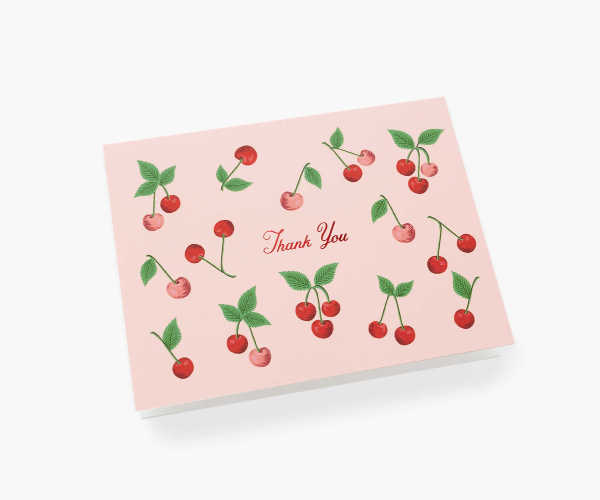 Cherries Thank You Cards - Boxed Set