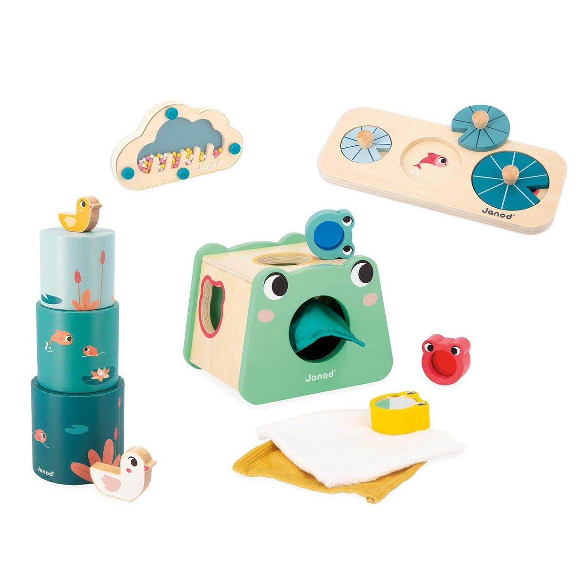Janod Development Toy Box - 12 months