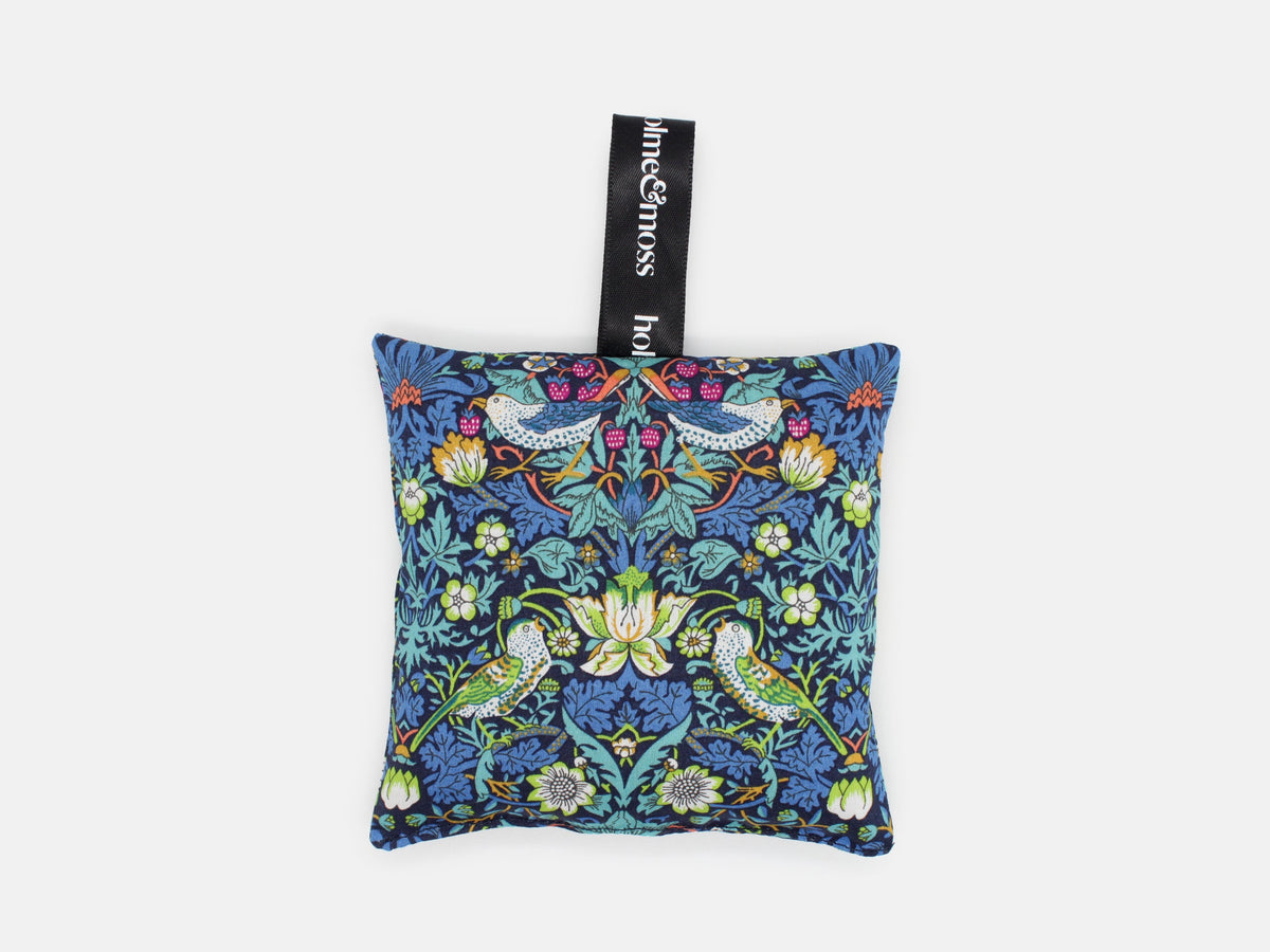 Lavender Bag - Liberty Strawberry Thief J Print