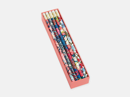 Liberty Floral Pencil Set