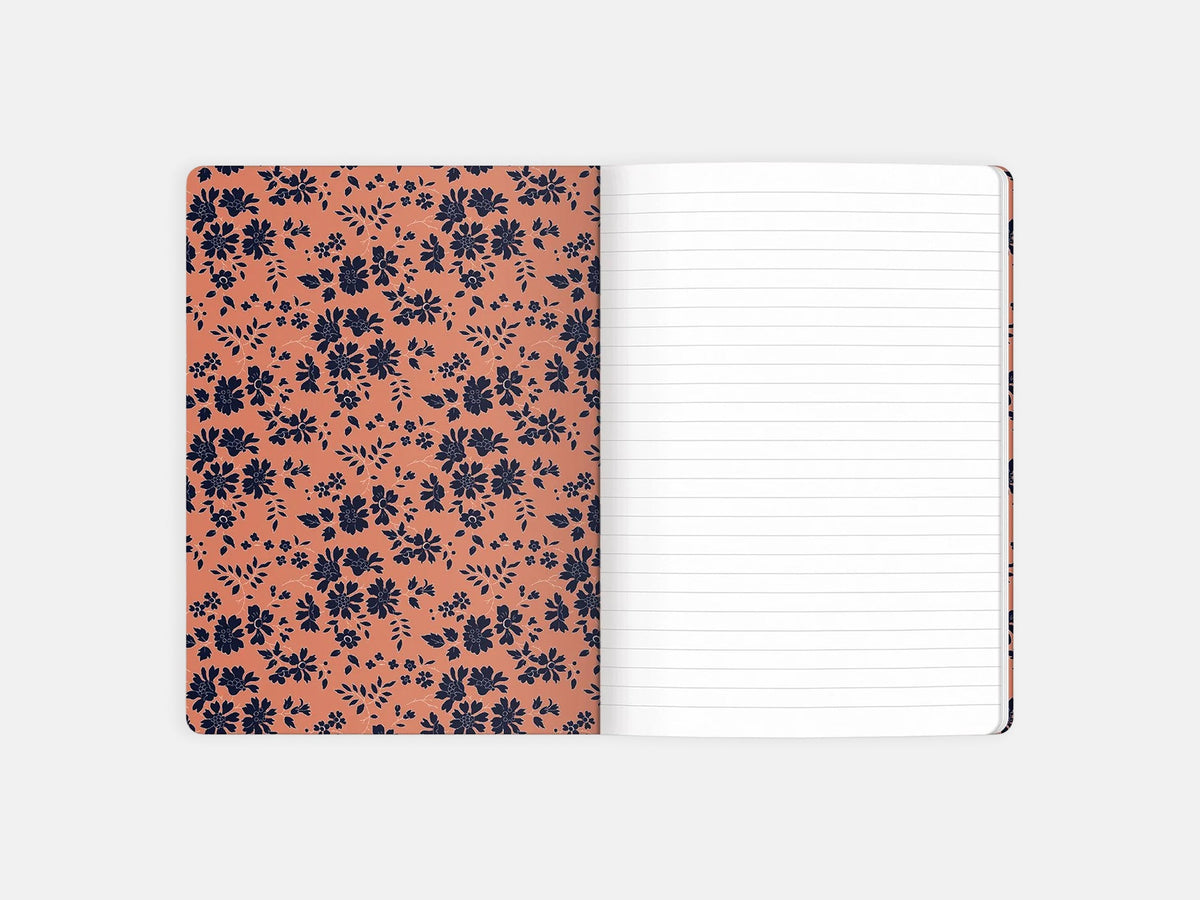 Liberty Floral Writers Notebooks, Set of Two
