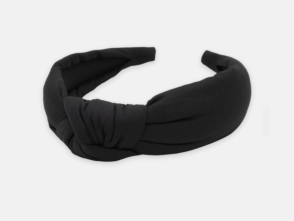 Padded Knot Headband - Liberty Black F Print