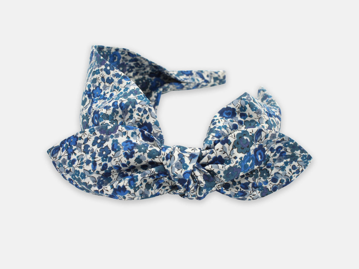 Side Bow Headband - Liberty Emma and Georgina B Print