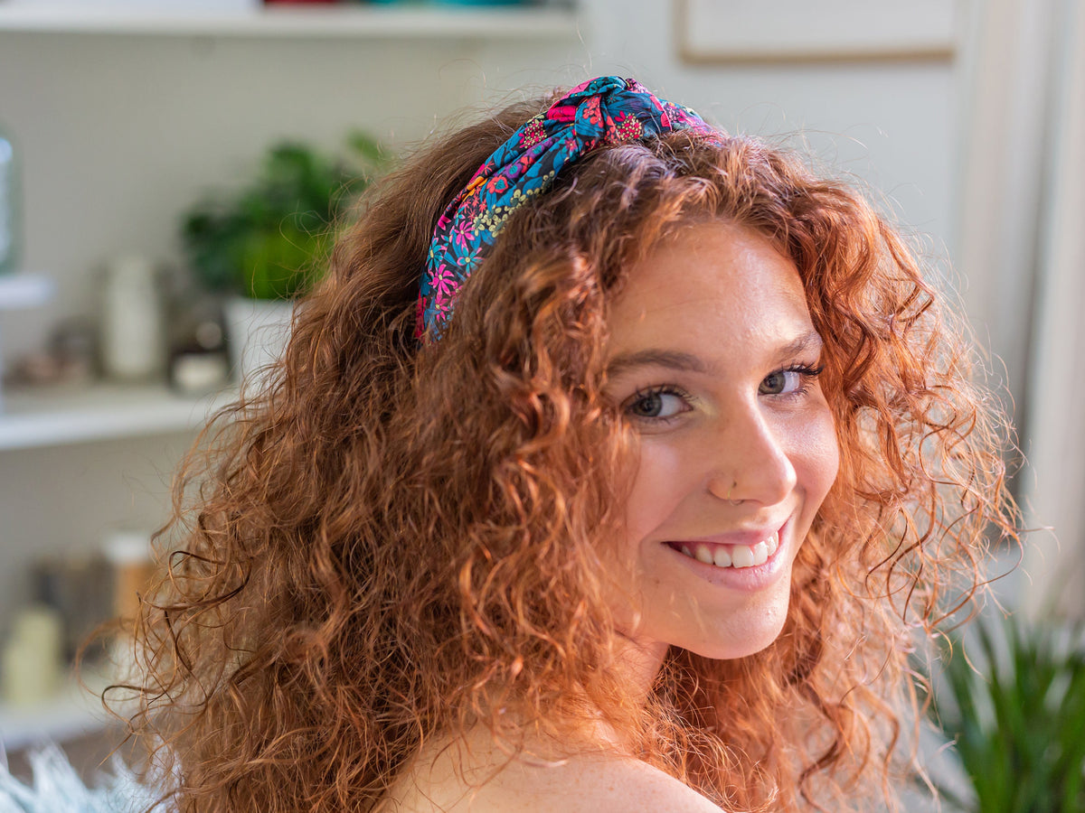 Classic Knot Headband - Liberty Tresco F Print