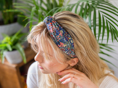Classic Knot Headband - Liberty Prospect Road A Print