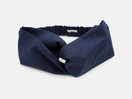 Twist Headband - Liberty Navy C Print