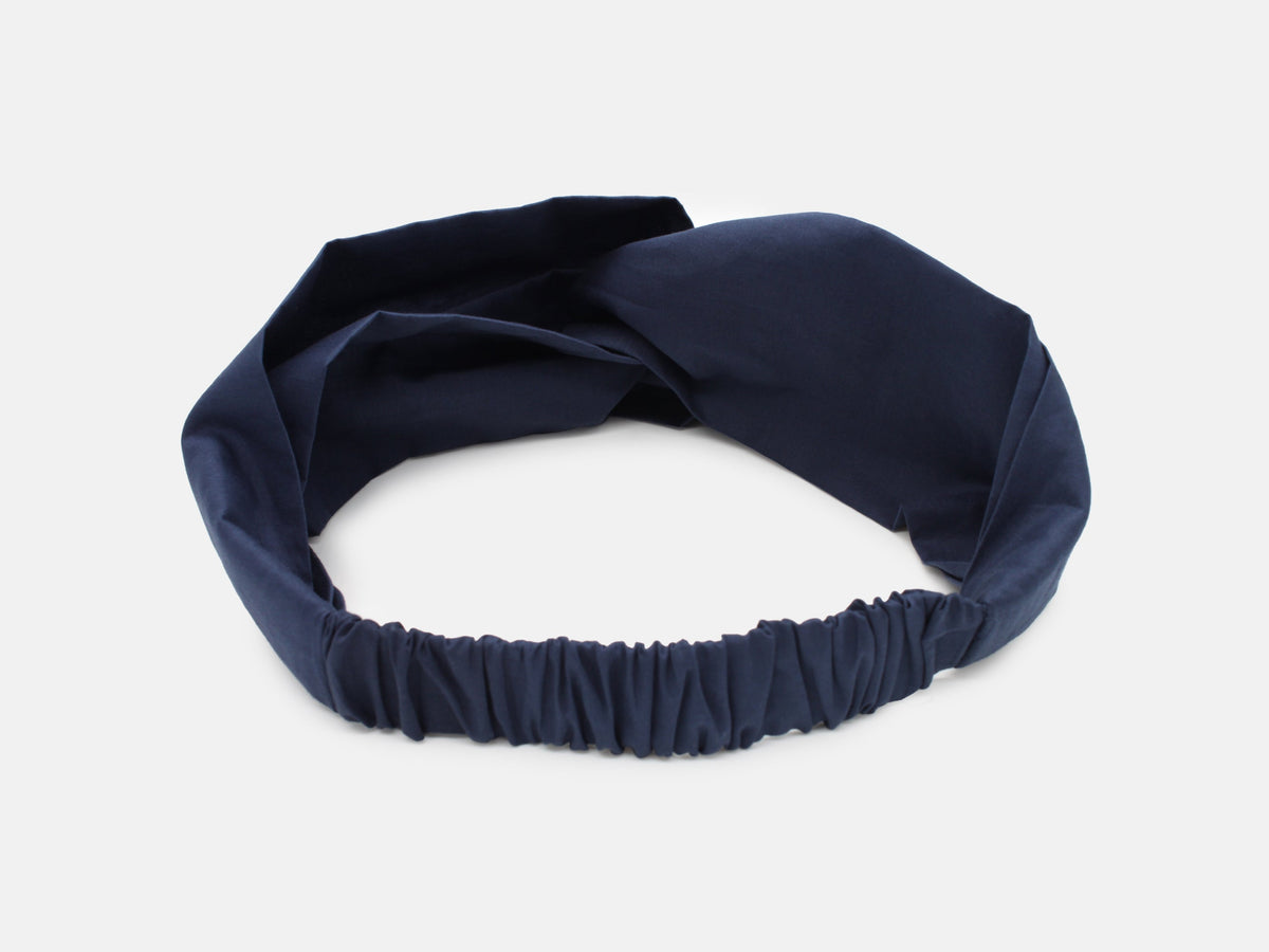 Twist Headband - Liberty Navy C Print