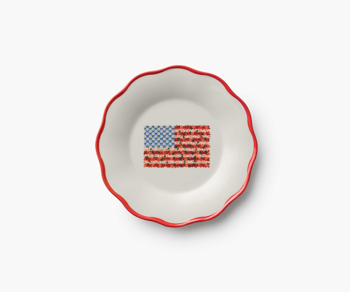 Melamine Assorted Dessert Plates - Americana