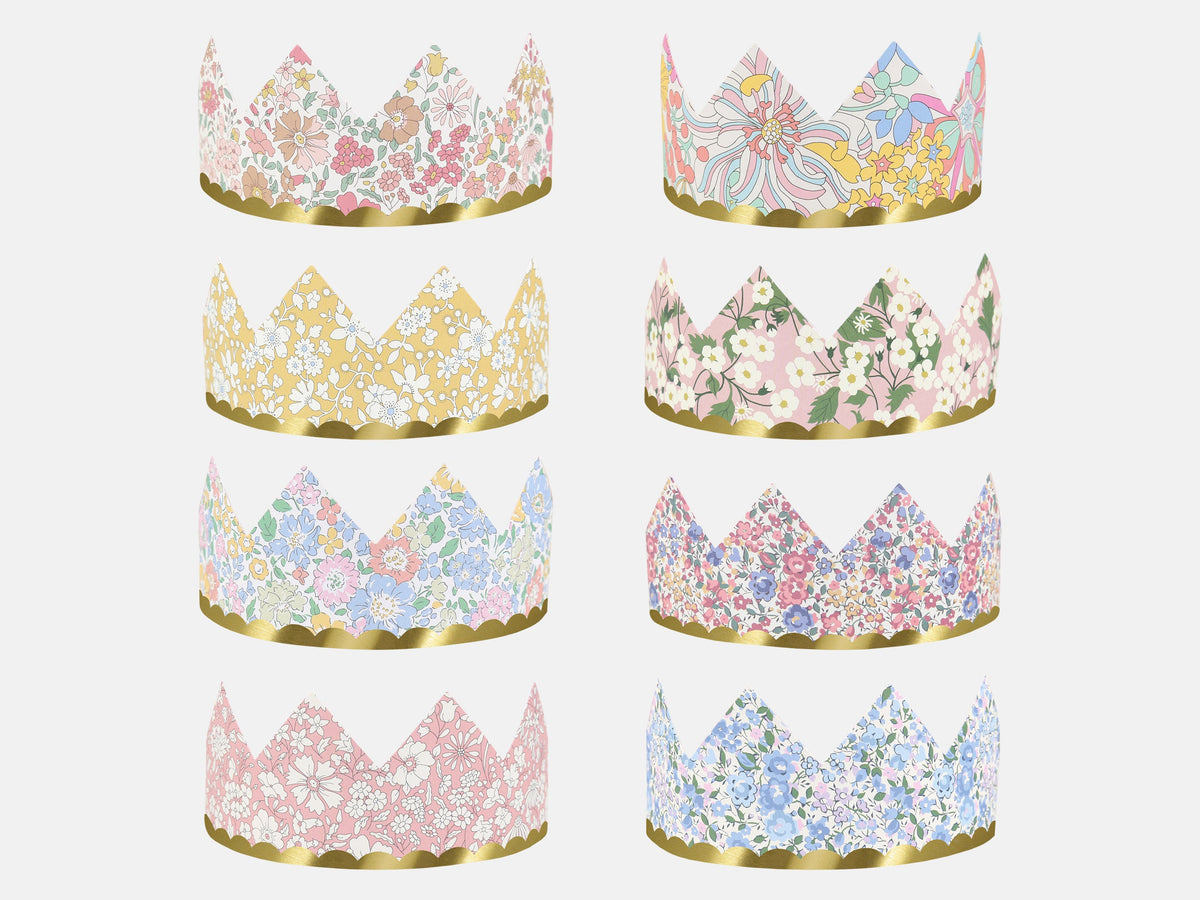 Meri Meri x Liberty Party Crowns (8)