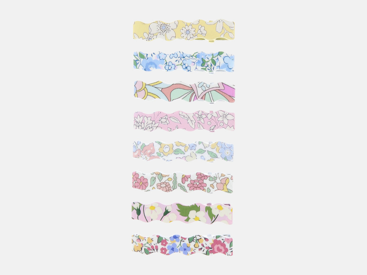Meri Meri x Liberty Wavy Hair Clips (8)
