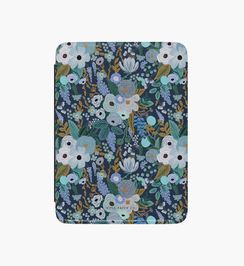 Kindle Paperwhite Case - Garden Party Blue