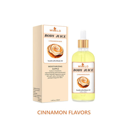 100ml Sweet Fragrance Body Oil Multiple Delightful Scents Moisturizing Nourishing Skin Care Lightweight Non Greasy Fast Absorbin