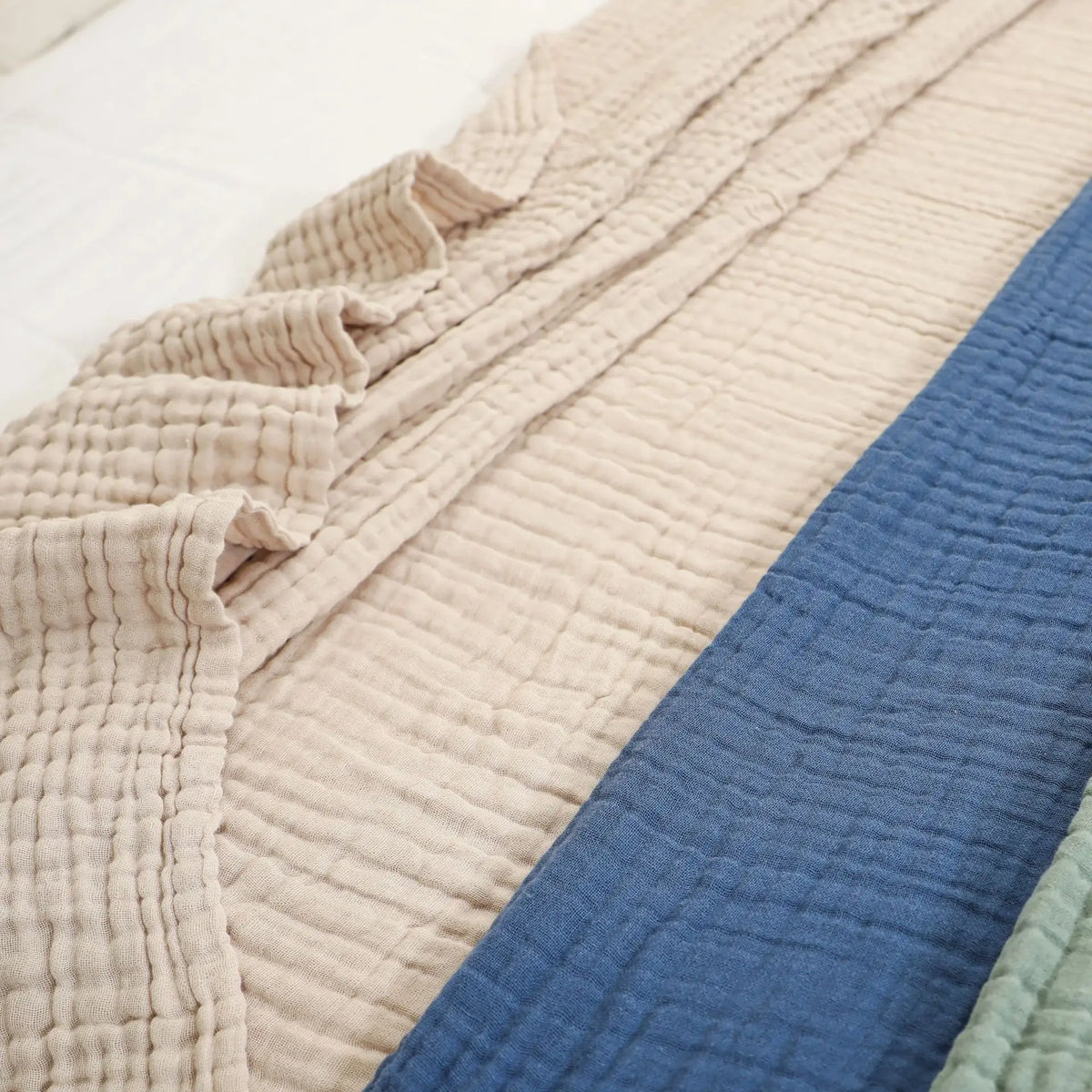 150X200cm Large Size Baby Blanket Cotton Gauze 6layer Muslin Blankets Kids Adult Bedding Soft Summer Quilt Swaddling Bath Towel